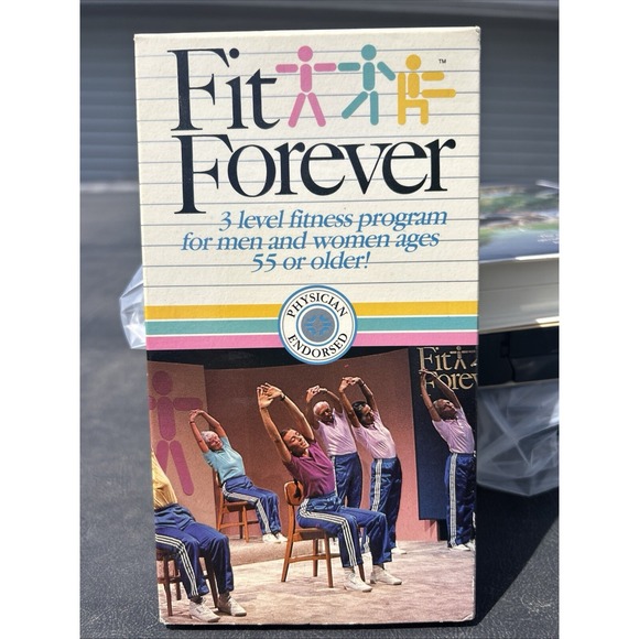 Fit Forever VHS 1986 Senior Fitness - Picture 2 of 4